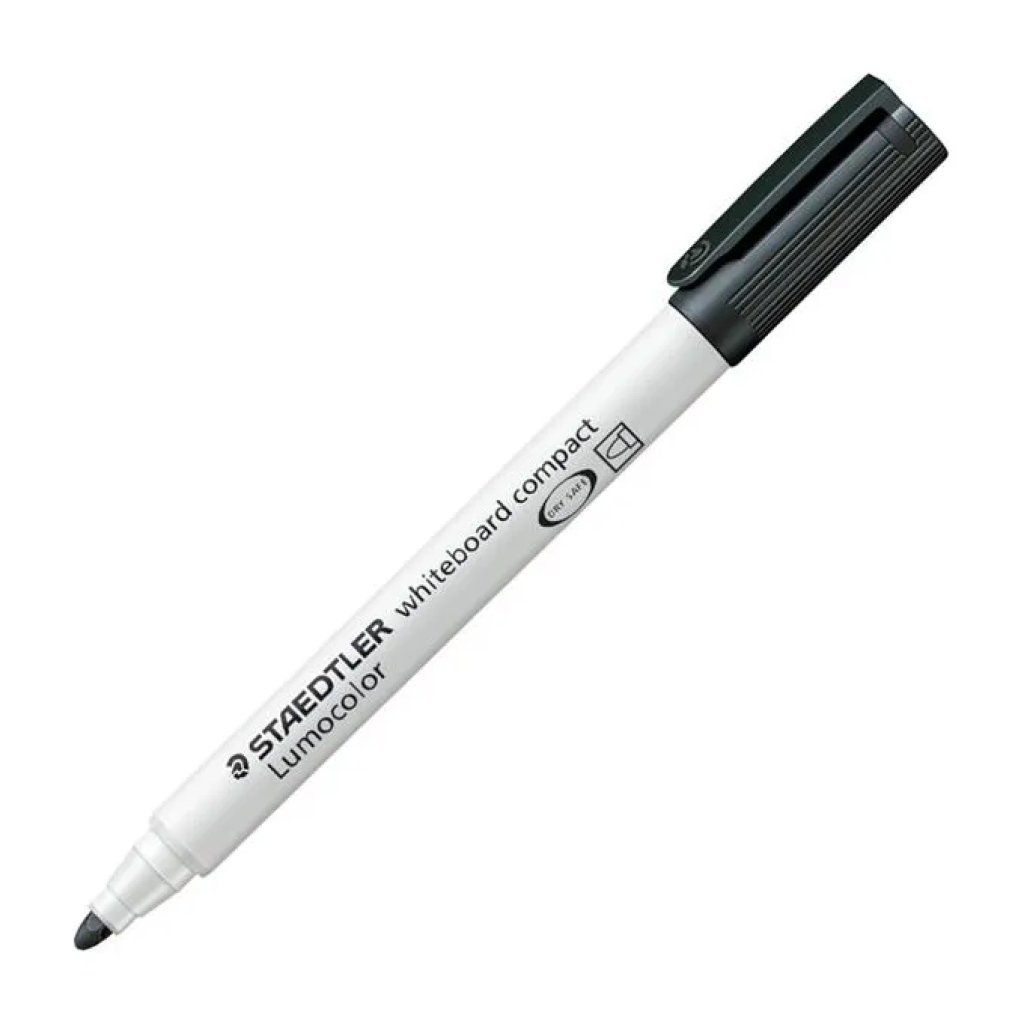 Staedtler Lumocolor 341-9 – Set 10 marcatori neri per lavagna