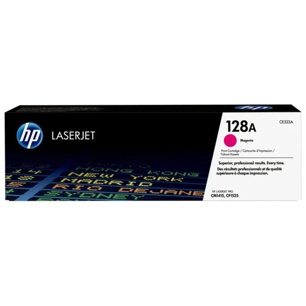 HP 128A CE323A Toner Magenta Originale – 1.300 Pagine