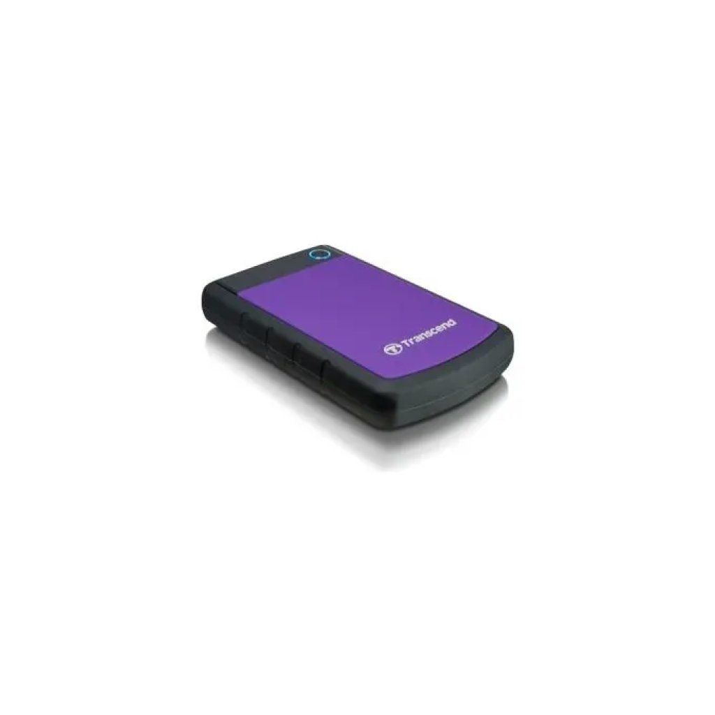Transcend StoreJet 25H3P Hard Disk Esterno 1 TB Viola