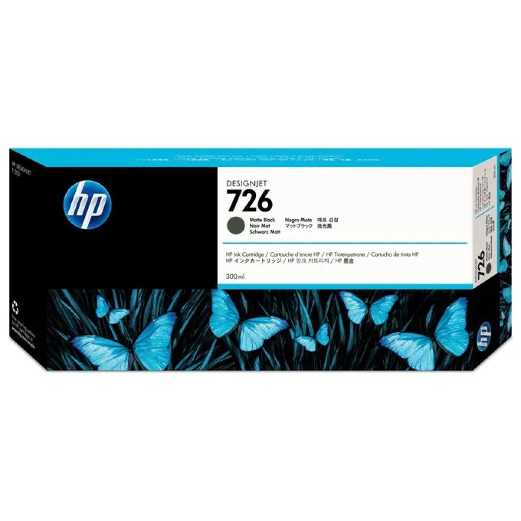 HP Cartuccia HP CH575A Nero Opaco Originale, 300 ml