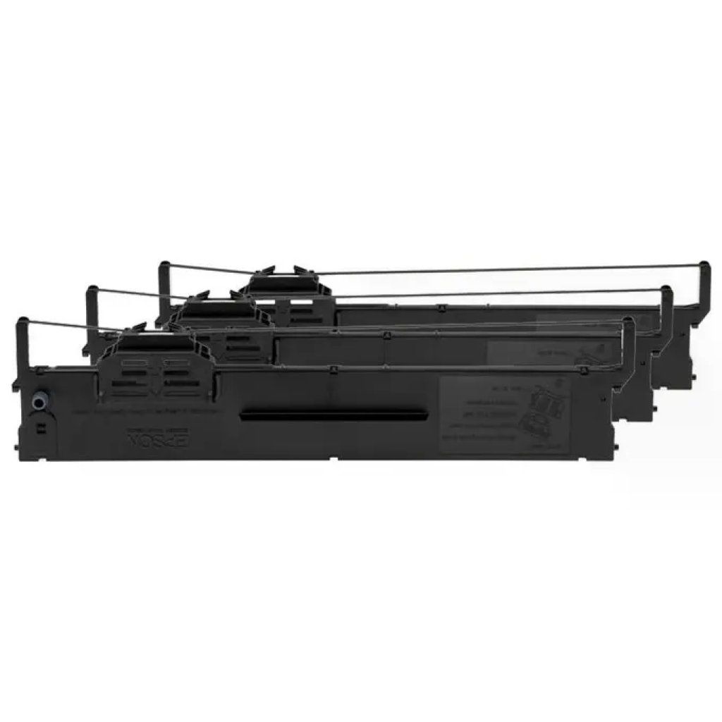 Epson C13S015339 – Confezione da 3 nastri neri per stampanti a matrice di punti