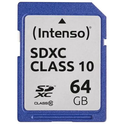 INTENSO Scheda SDXC 64 GB Class 10