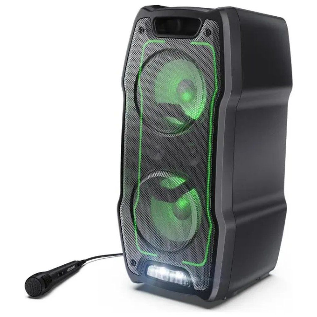 Sharp PS-931 Altoparlante da Festa Bluetooth 180 W, Nero