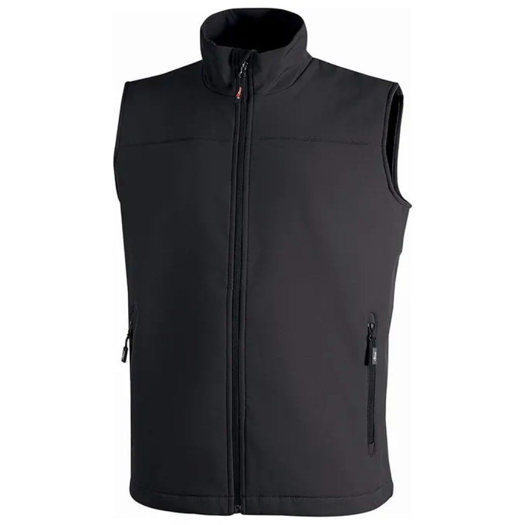 U-Power Dublino WIN231BC – Gilet Softshell da Lavoro Nero