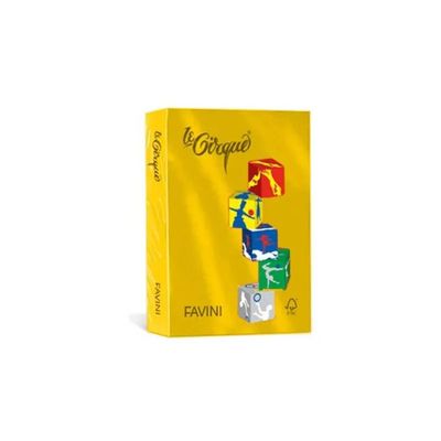 CARTOTECNICA FAVINI Carta Favini Le Cirque A4 Giallo Zolfo, 80 g/m²