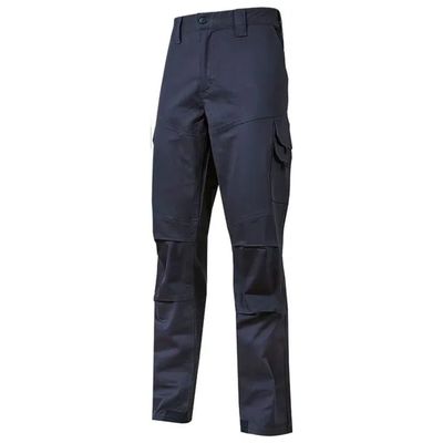 U-Power Style Guapo pantalone da lavoro slim fit blu, XXL