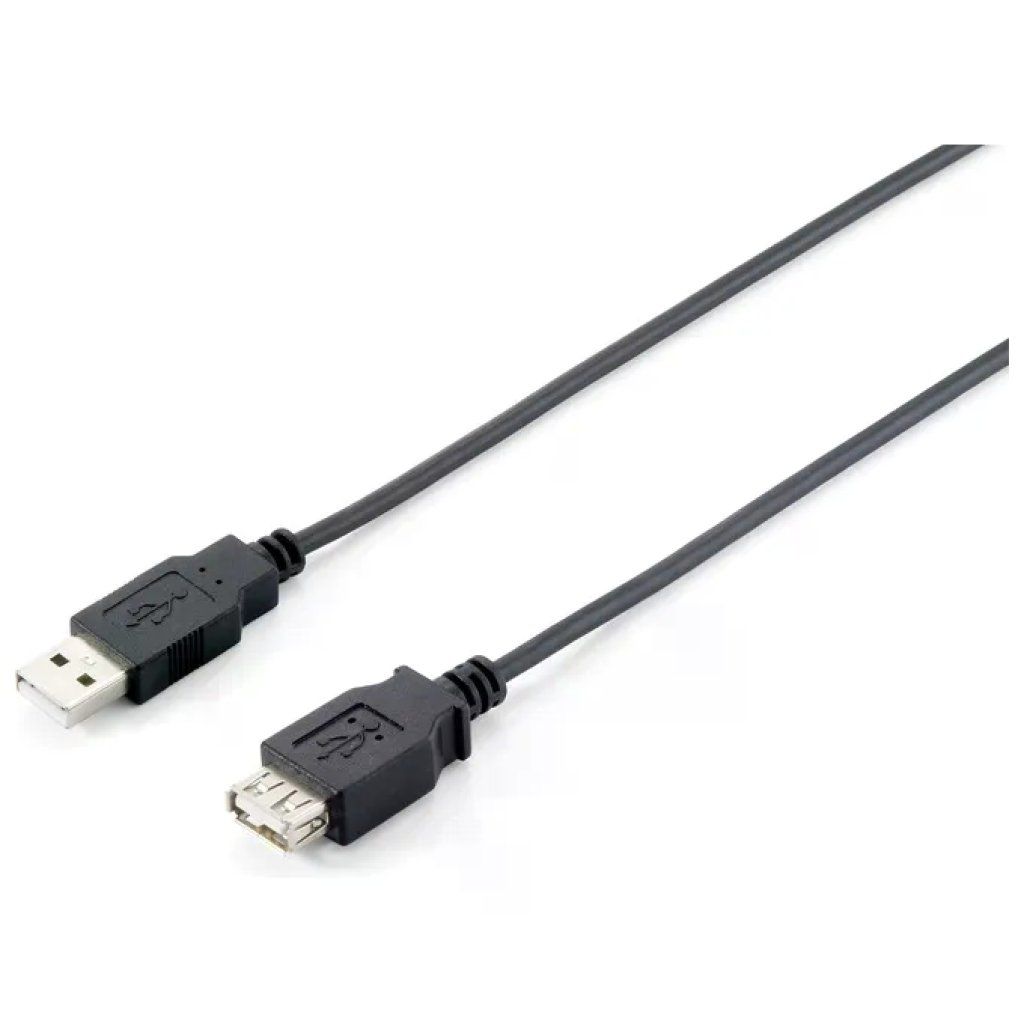 Equip 128852 Cavo USB 2.0 A Maschio/Femmina, 5 m, Nero Equip 128852 Cavo USB 2.0 A Maschio/Femmina, 5 m, Nero