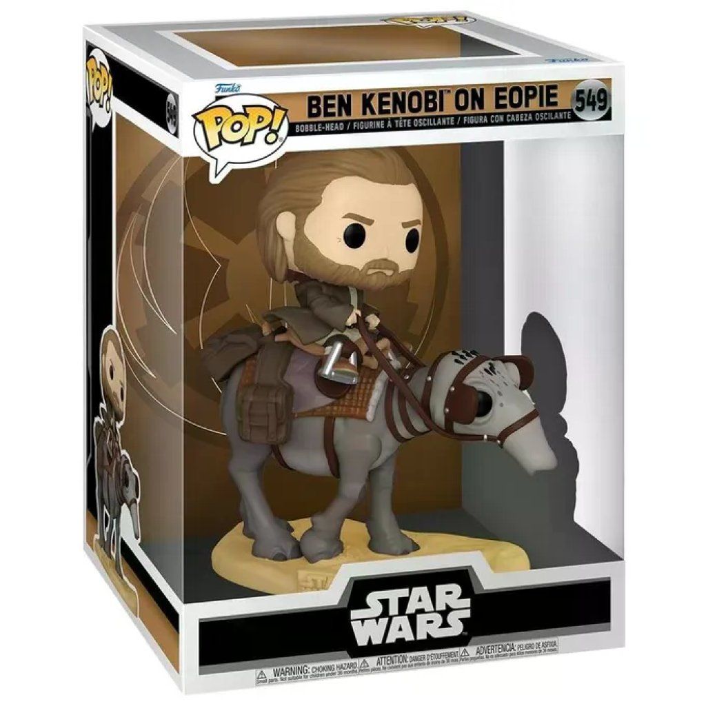 Funko Pop! Star Wars: Obi-Wan Kenobi su Eopie #549 Funko Pop! Star Wars: Obi-Wan Kenobi su Eopie #549