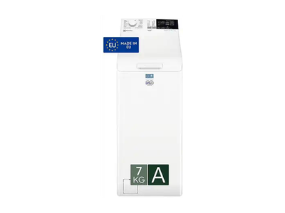 ELECTROLUX Lavatrice Electrolux EW6T437A a Carica dall’Alto, 7 kg, Classe A, Vapore, 1251 giri/min