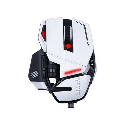 Mad Catz MR04DCINWH000-0 R.A.T. 6+ Mouse Gaming 12000 DPI RGB 11 tasti colore Bianco Mad Catz MR04DCINWH000-0 R.A.T. 6+ Mouse Gaming 12000 DPI RGB 11 tasti colore Bianco