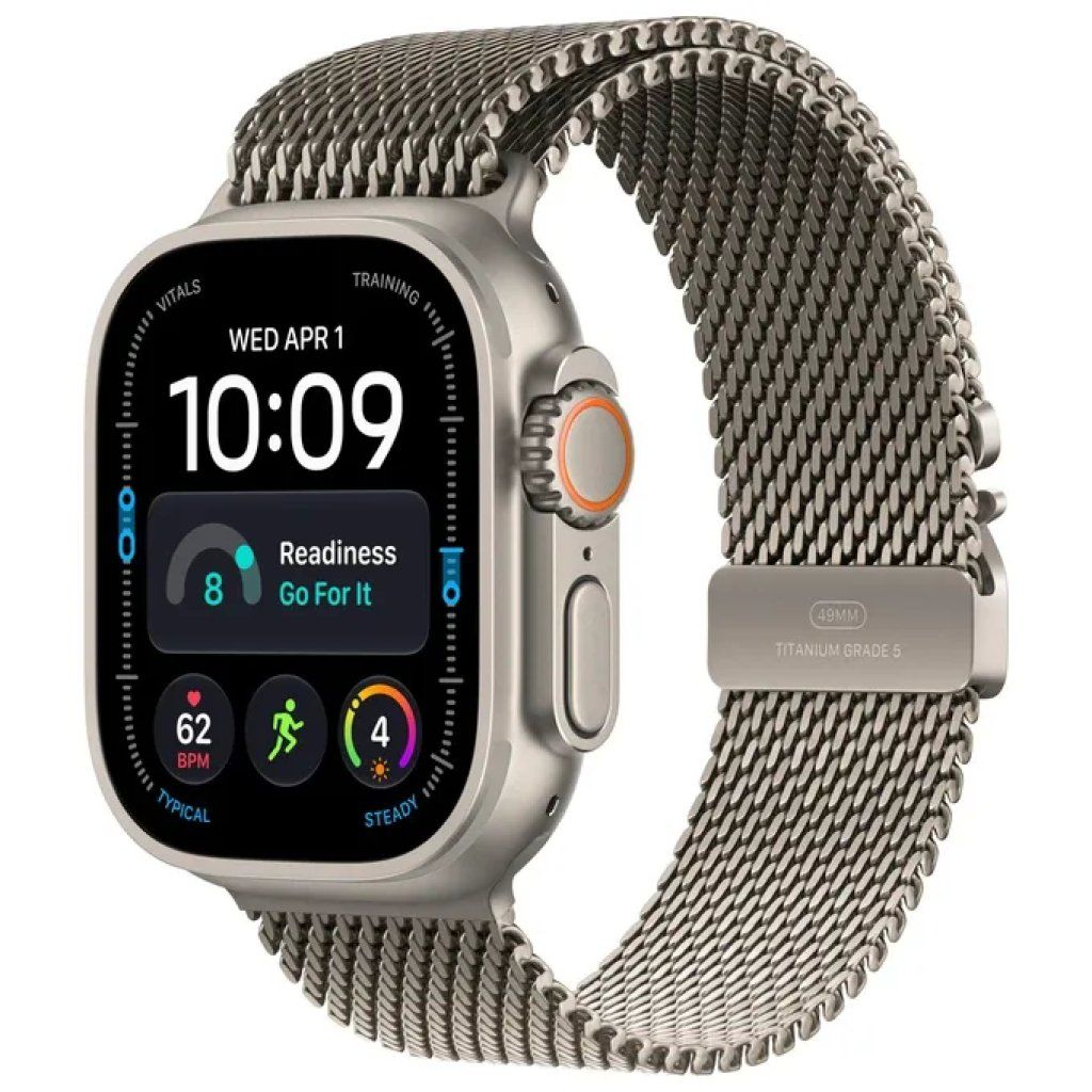 Apple Watch Ultra 4 GPS + Cellular, 49 mm, titanio naturale