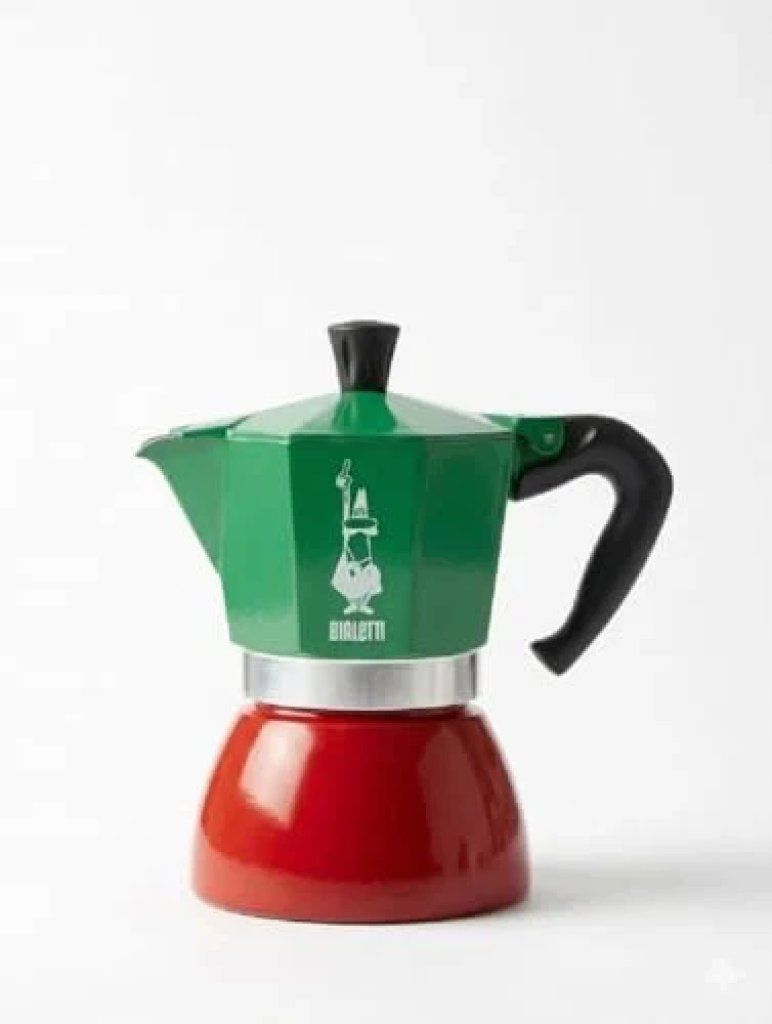Bialetti 0007403 Moka Induction Macchina da caffe' 4 Tazze 190 ml Compatibile con Piani Cottura a