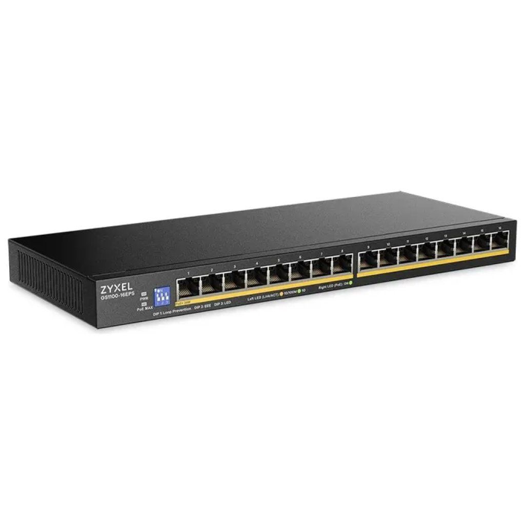 Zyxel GS1100-16ES Switch Gigabit 16 Porte Fanless