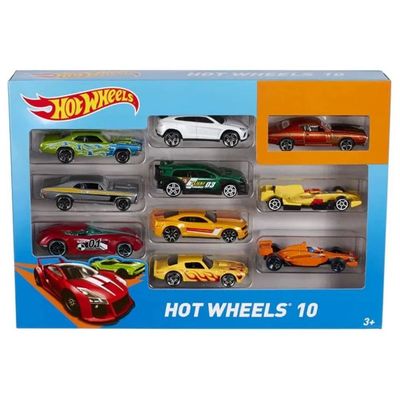 MATTEL Hot Wheels Mattel – Confezione da 10 Veicoli
