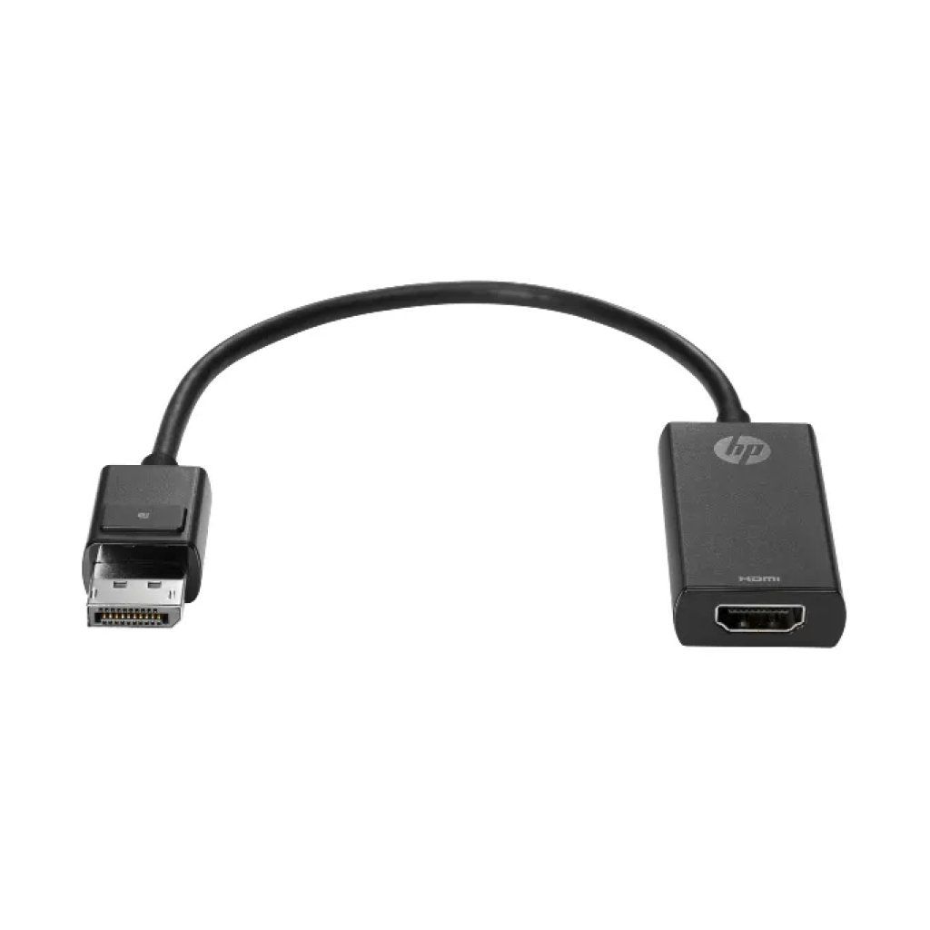 HP 2JA63AA Adattatore DisplayPort a HDMI 4K 60 Hz, 1 m, Nero HP 2JA63AA Adattatore DisplayPort a HDMI 4K 60 Hz, 1 m, Nero