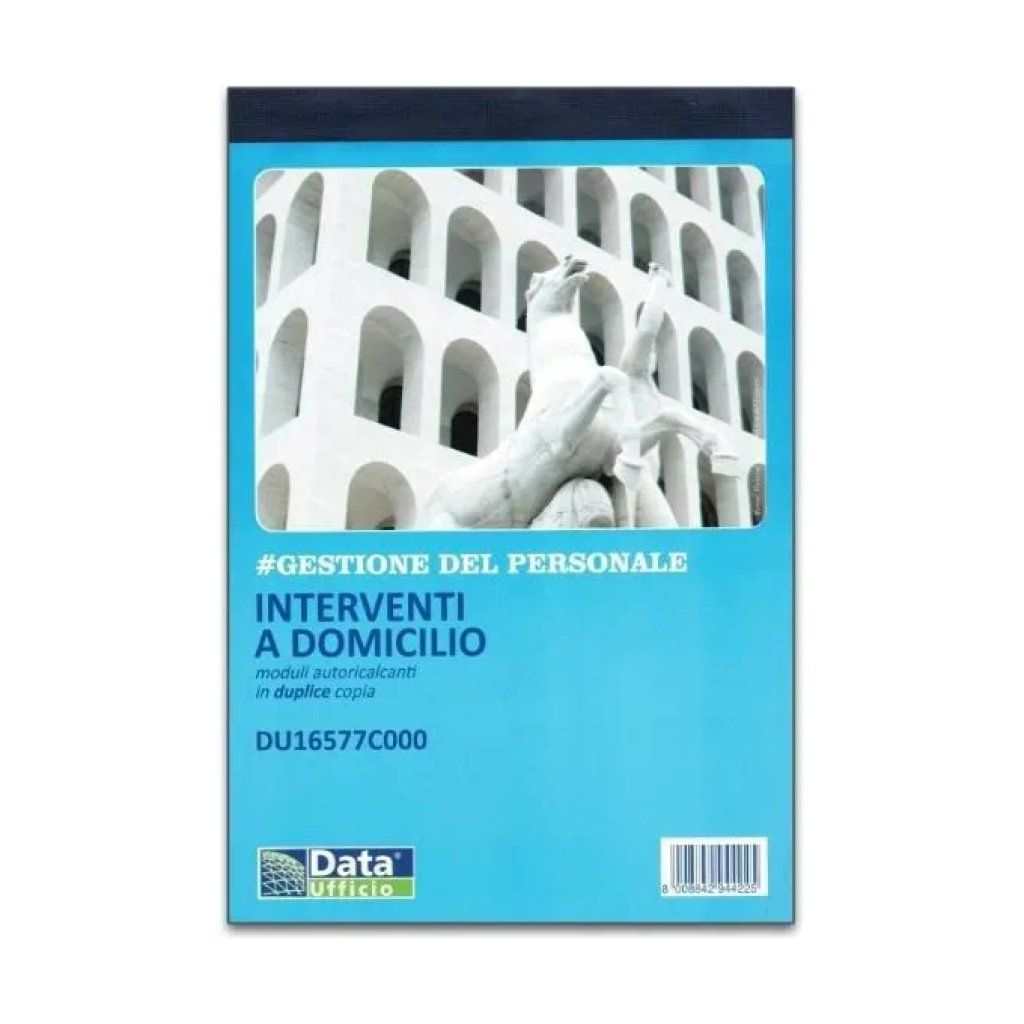 Data Ufficio DU16577C000 – Confezione da 5 Blocchi Intervista a Domicilio