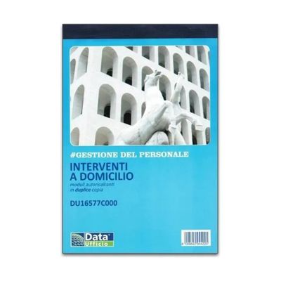 Data Ufficio DU16577C000 – Confezione da 5 Blocchi Intervista a Domicilio Data Ufficio DU16577C000 – Confezione da 5 Blocchi Intervista a Domicilio