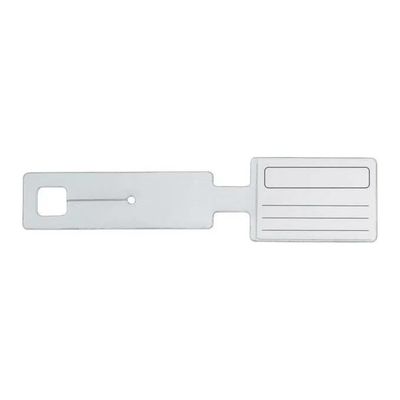 Favorit Porta Nome per Valigia in PVC Trasparente, 50 Pezzi