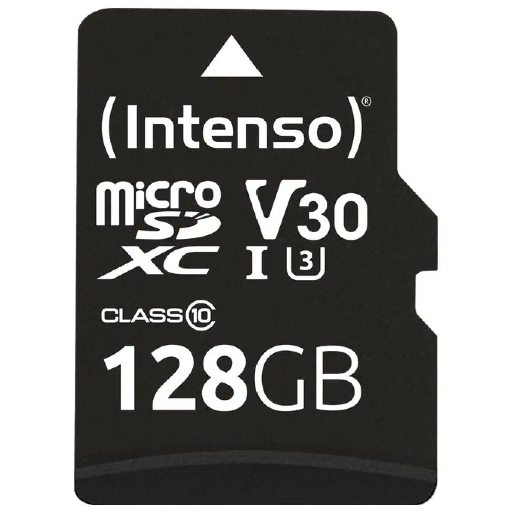 Intenso Professional microSDXC 128 GB UHS-I U3 V30 con adattatore SD