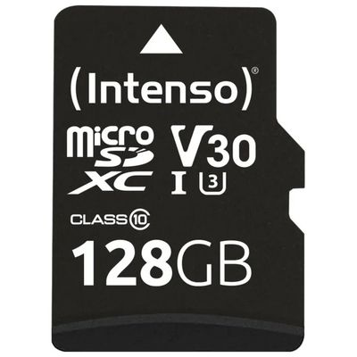 Intenso Professional microSDXC 128 GB UHS-I U3 V30 con adattatore SD Intenso Professional microSDXC 128 GB UHS-I U3 V30 con adattatore SD