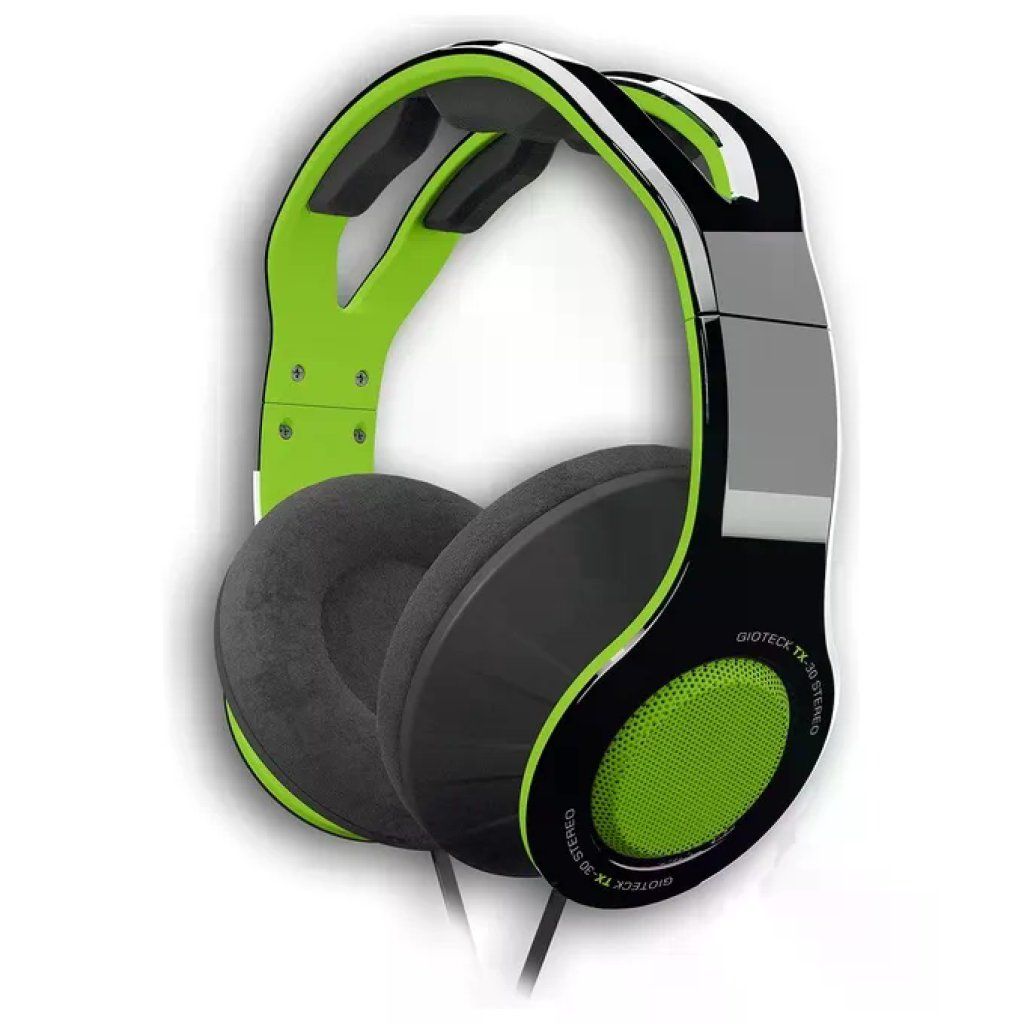 Gioteck TX30 GameandGo Cuffie Stereo Gaming Cablato per Xbox One, Green Grill Gioteck TX30 GameandGo Cuffie Stereo Gaming Cablato per Xbox One, Green Grill