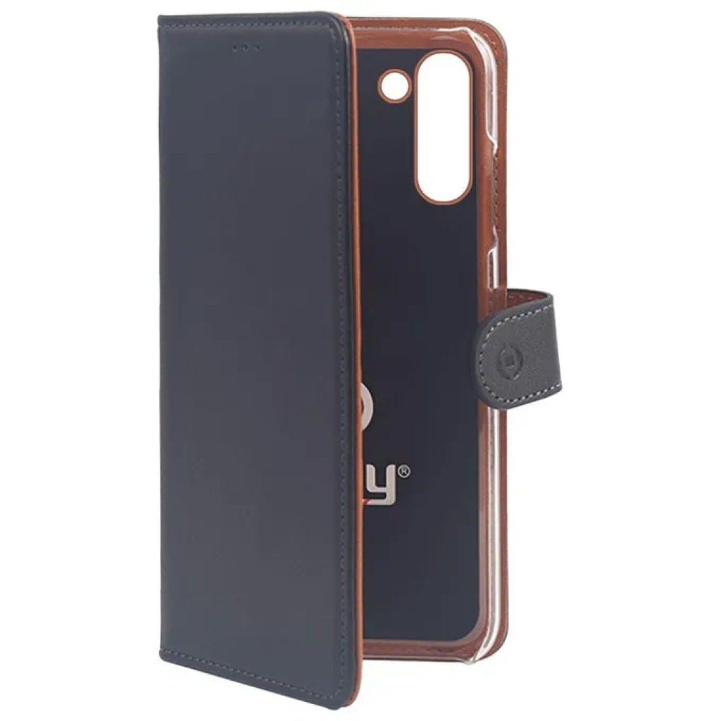 Celly Wally Custodia a Libro Nera per Samsung Galaxy Note 10