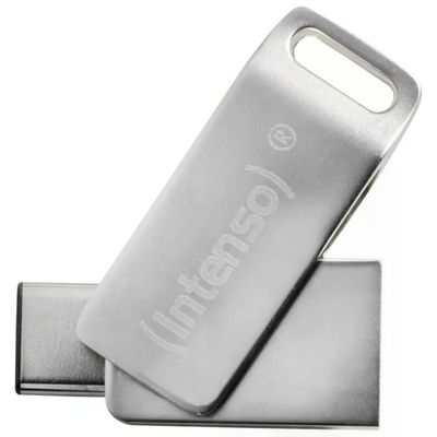 Intenso cMobile Line Chiavetta USB 64 GB USB-A/USB-C Argento
