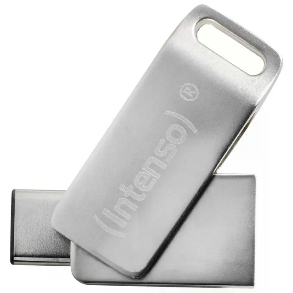 Intenso cMobile Line Chiavetta USB 64 GB USB-A e USB-C, Argento