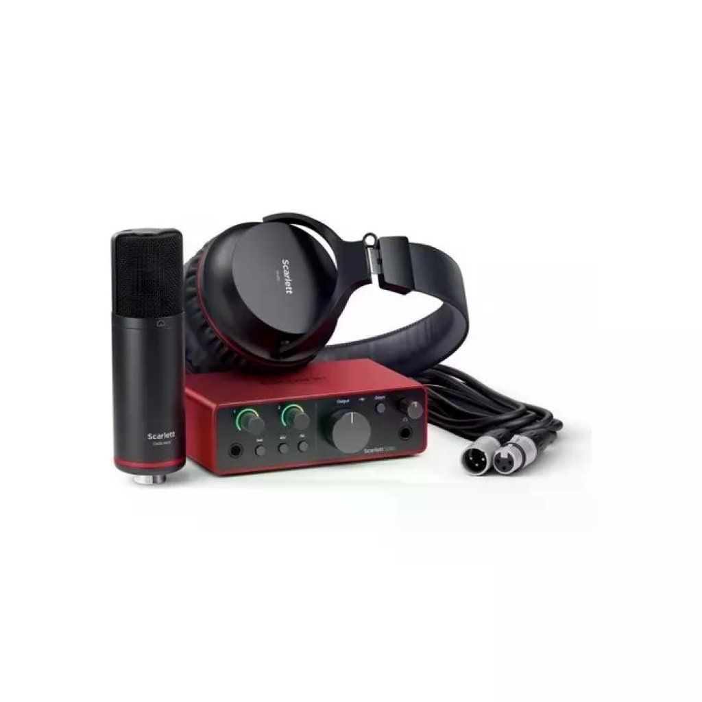 Focusrite Scarlett Solo Studio 4th Gen – Kit interfaccia audio Focusrite Scarlett Solo Studio 4th Gen – Kit interfaccia audio