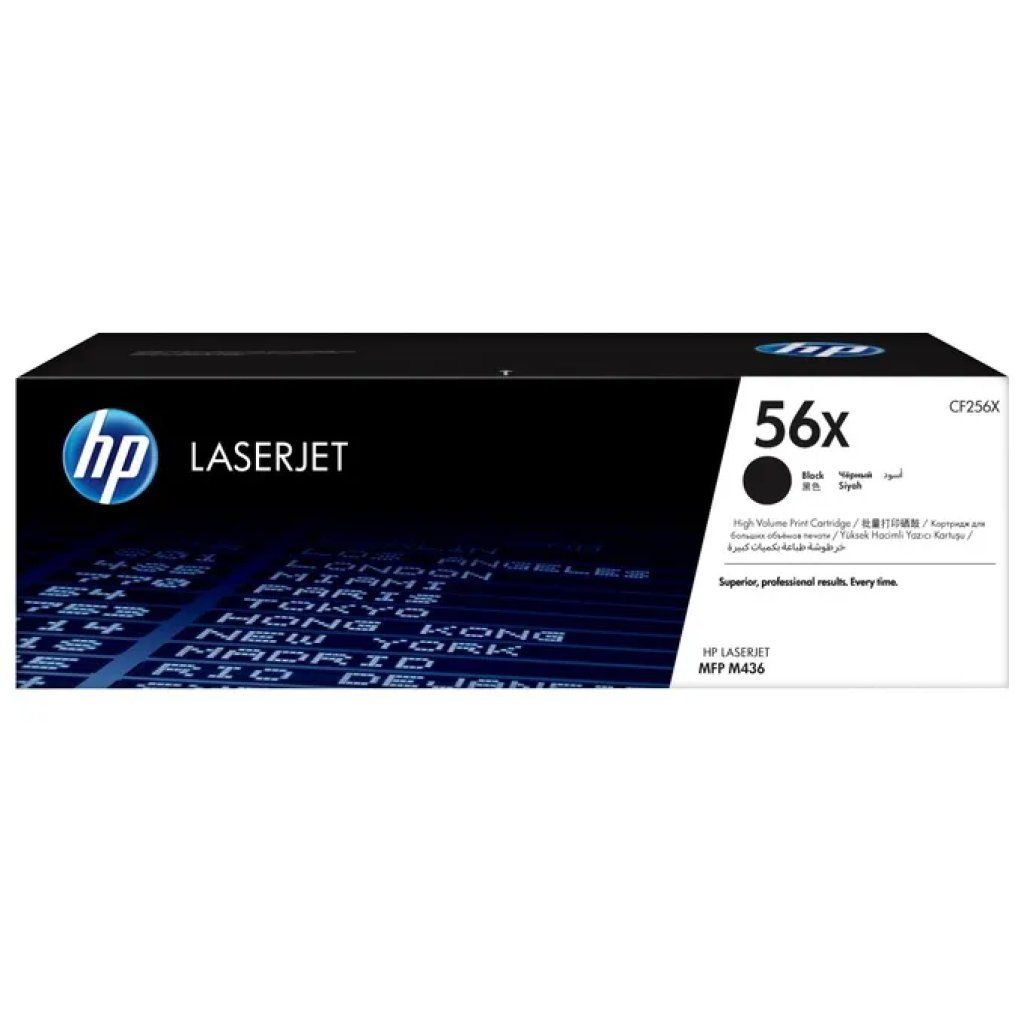 HP Toner originale HP 56X CF256X nero ad alta capacità HP Toner originale HP 56X CF256X nero ad alta capacità