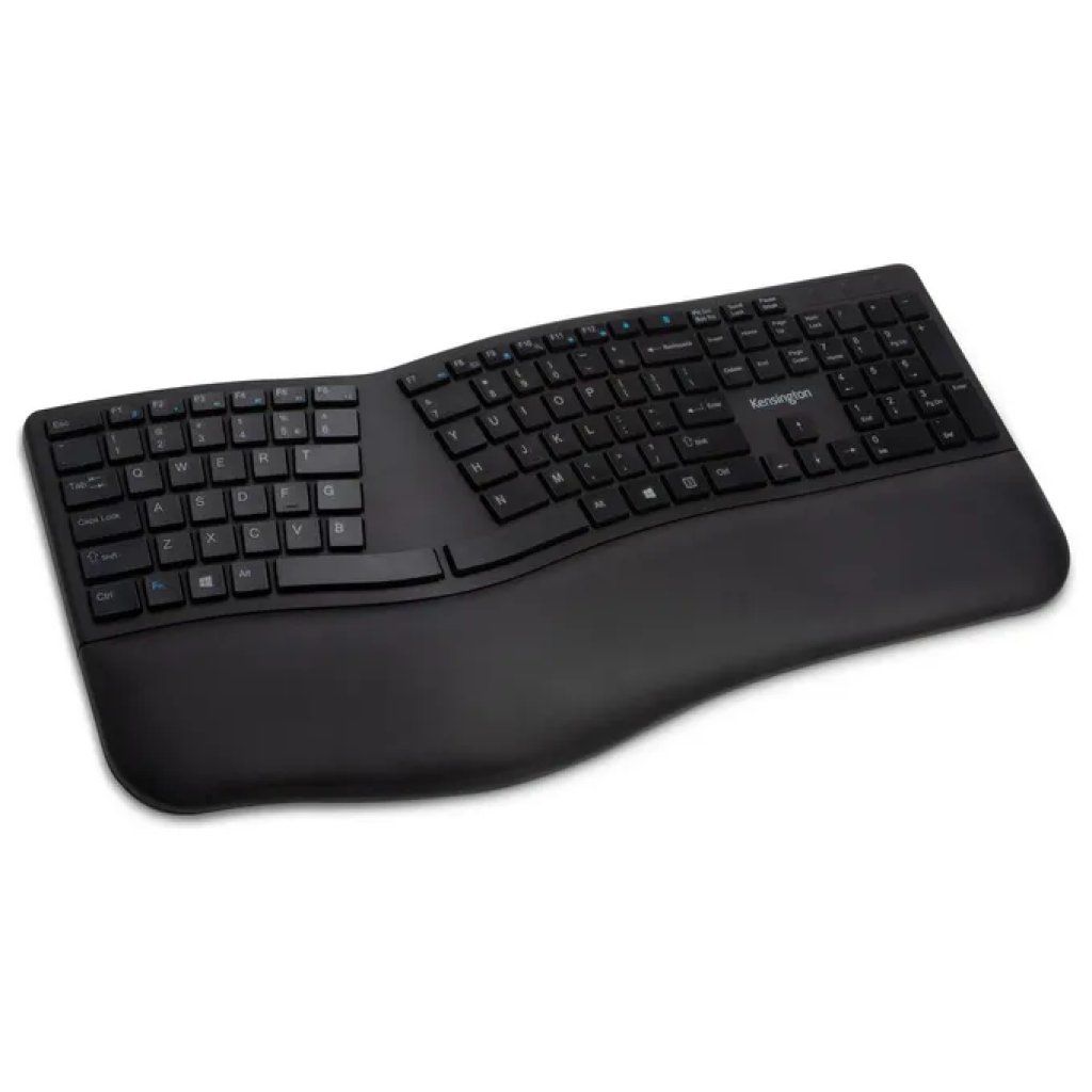 Kensington Pro Fit Ergo K75401IT – Tastiera Wireless Ergonomica Nera Kensington Pro Fit Ergo K75401IT – Tastiera Wireless Ergonomica Nera