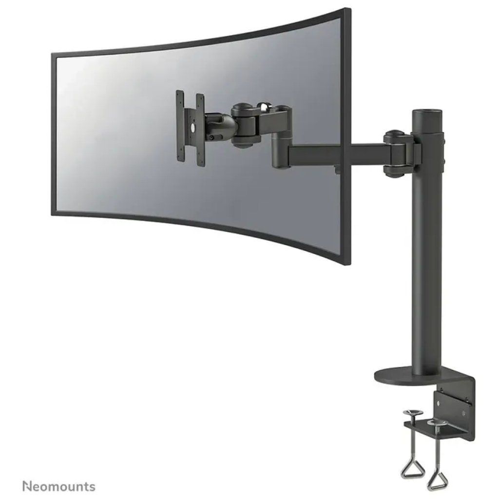 NEWSTAR Neomounts FPMA-D960BLACKPLUS – Braccio da scrivania per monitor fino a 49″, nero