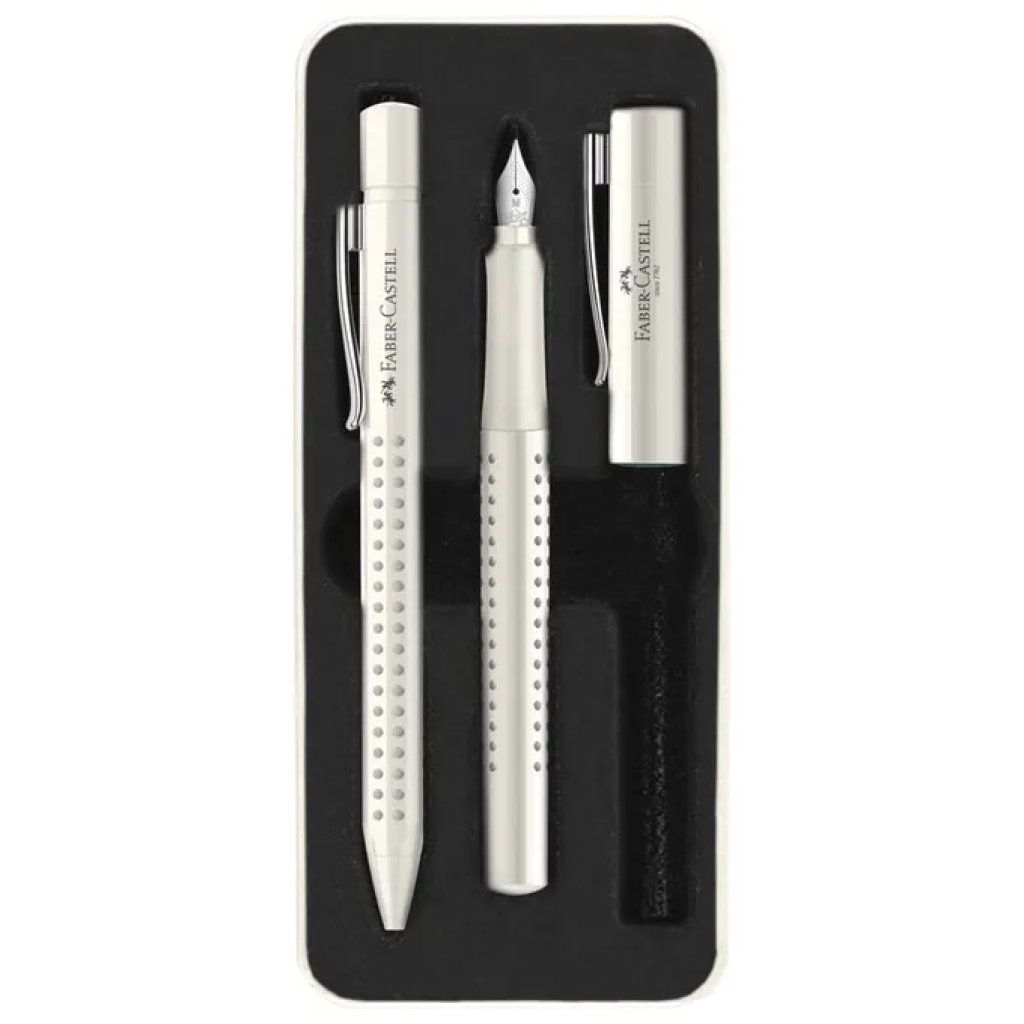 FABER CASTELL Faber-Castell Harmony Milk – Set 2 penne Grip 2010 FABER CASTELL Faber-Castell Harmony Milk – Set 2 penne Grip 2010