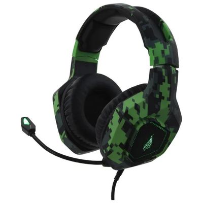 Verbatim SureFire Skirmish – Cuffie Gaming Stereo con Microfono, Jack 3,5 mm e USB, Nero e Verde Verbatim SureFire Skirmish – Cuffie Gaming Stereo con Microfono, Jack 3,5 mm e USB, Nero e Verde