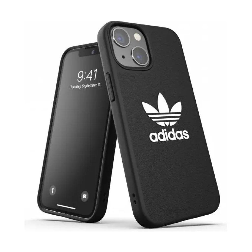 Adidas Adicolor 47066 Cover Nera per iPhone 13 Mini Adidas Adicolor 47066 Cover Nera per iPhone 13 Mini