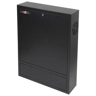 WP EUROPE WP Rack RWN 2U – Armadio Rack 19" Nero con Chiusura a Chiave
