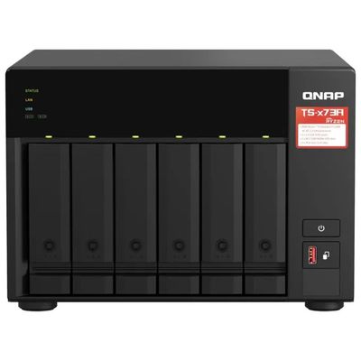 QNAP TS-673A-8G NAS Tower a 6 bay, Ryzen V1500B, 8 GB DDR4, 2x 2,5GbE, M.2 NVMe QNAP TS-673A-8G NAS Tower a 6 bay, Ryzen V1500B, 8 GB DDR4, 2x 2,5GbE, M.2 NVMe