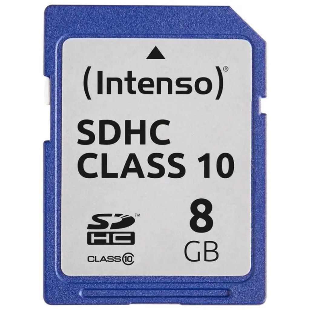 Intenso 3411460 Scheda di Memoria SDHC 8 GB Classe 10 Intenso 3411460 Scheda di Memoria SDHC 8 GB Classe 10