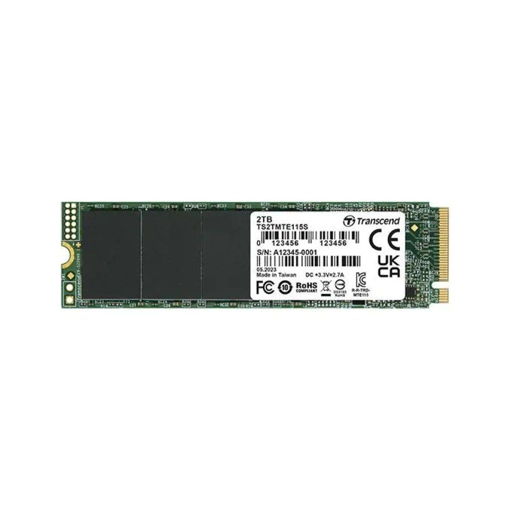 Transcend 115S SSD NVMe M.2 2280 da 250 GB