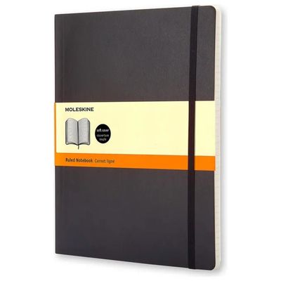 Moleskine Taccuino XLarge a Righe con Copertina Morbida