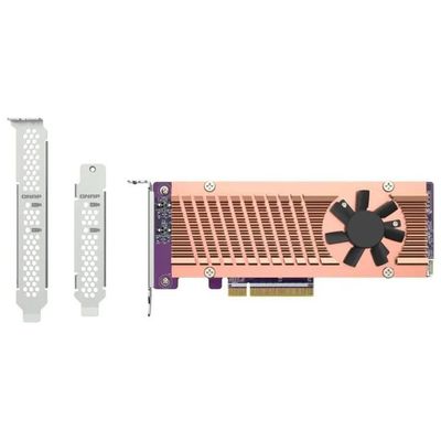 QNAP QM2-2P-384A Scheda PCIe Dual M.2 NVMe per NAS QNAP QM2-2P-384A Scheda PCIe Dual M.2 NVMe per NAS