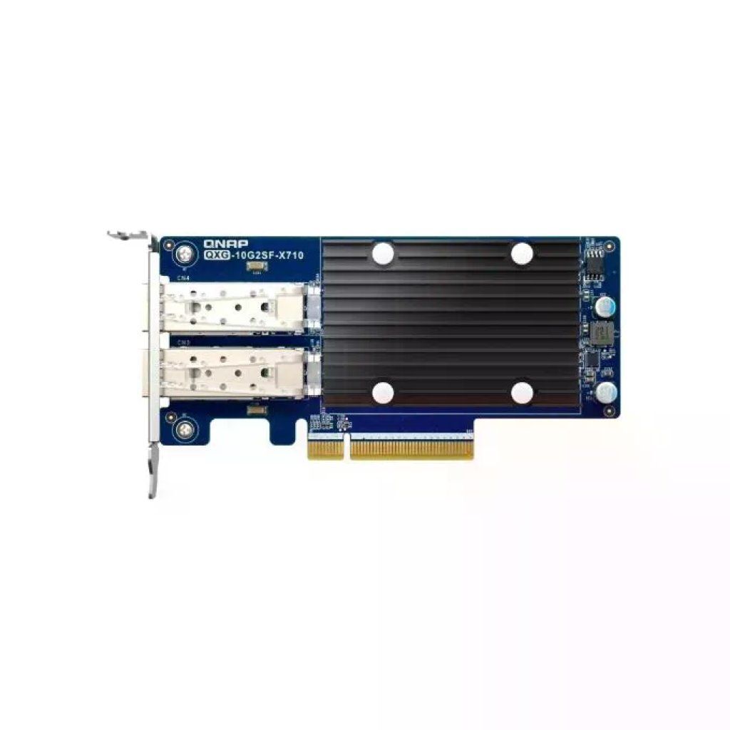 QNAP QXG-10G2SF-X710 Scheda di Rete PCIe 3.0 x8 10GbE Dual SFP+
