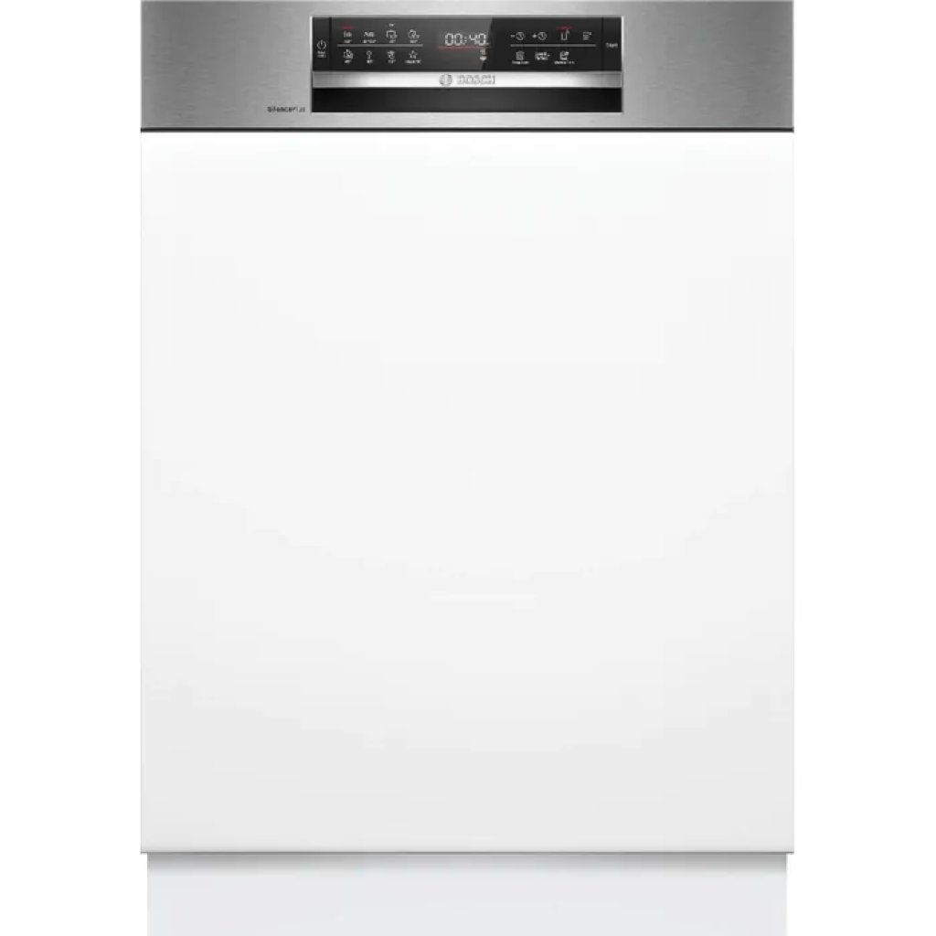 Bosch SMI6ECS17E Lavastoviglie da incasso, 14 coperti, Classe A-10%, Inox
