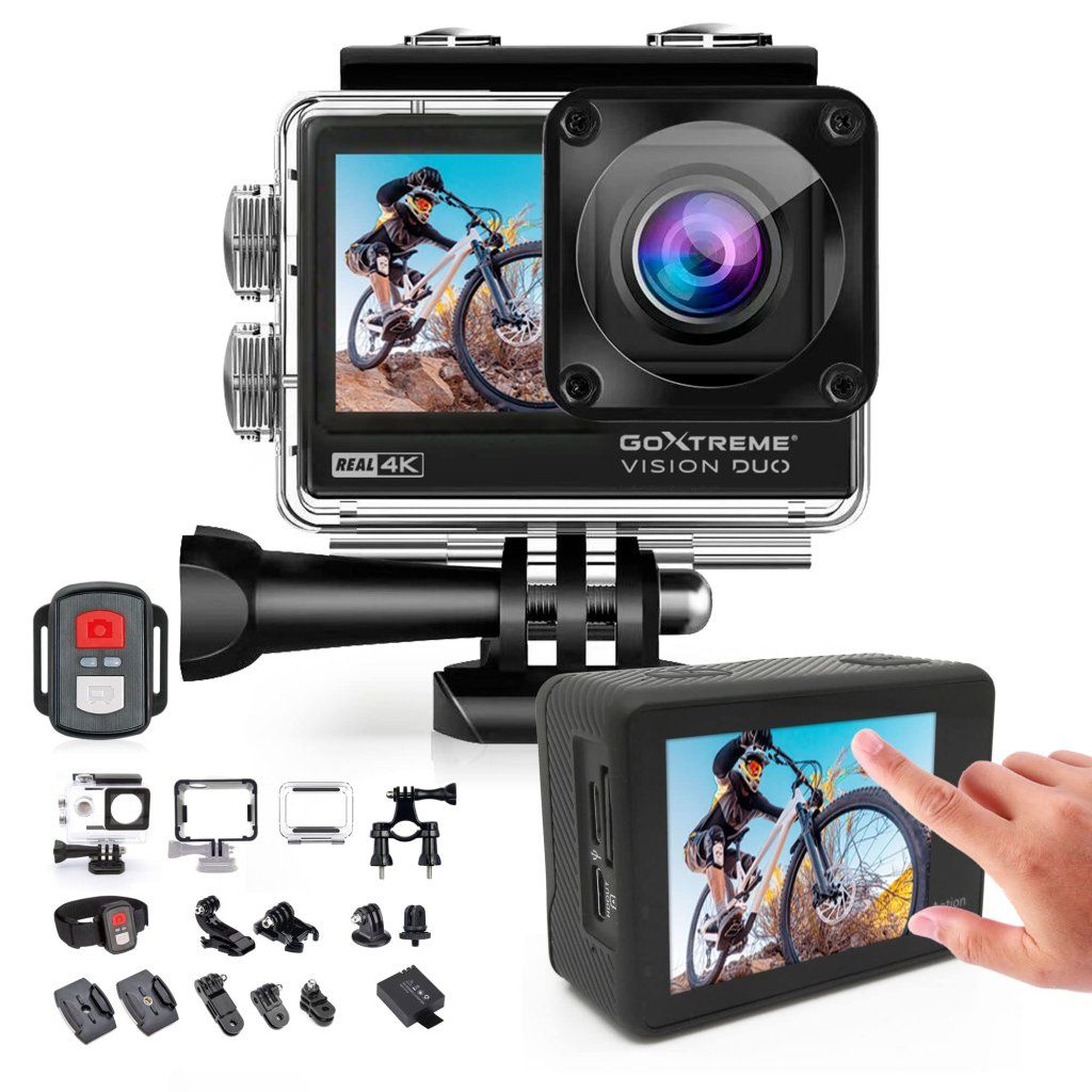 Easypix GoXtreme Vision DUO 4K Videocamera Sportiva
