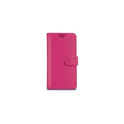 Celly Wally Unica XL FX - Cover a libro fucsia universale per smartphone 4,5–5 pollici Celly Wally Unica XL FX - Cover a libro fucsia universale per smartphone 4,5–5 pollici