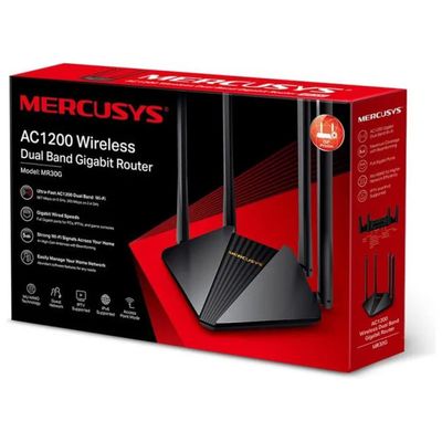 MERCUSYS MR30G Router Wi-Fi 5 Dual Band AC1200 Gigabit MERCUSYS MR30G Router Wi-Fi 5 Dual Band AC1200 Gigabit