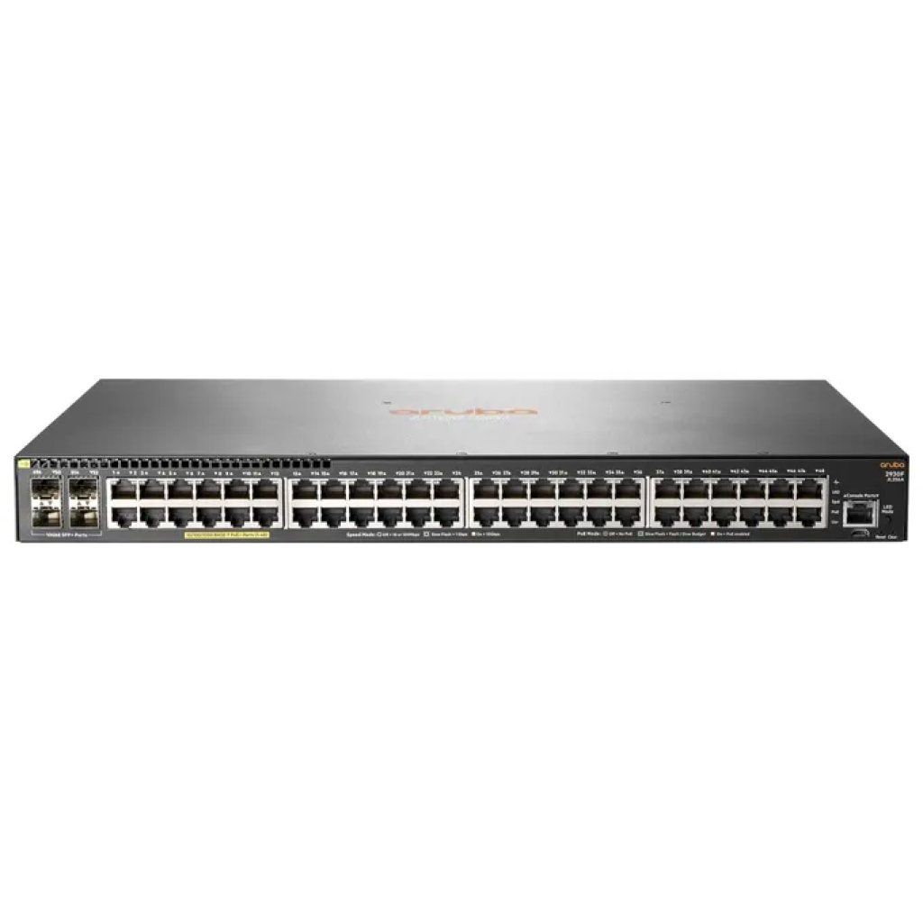 HP Aruba 2930F JL256A Switch Layer 3 PoE+ 48 porte