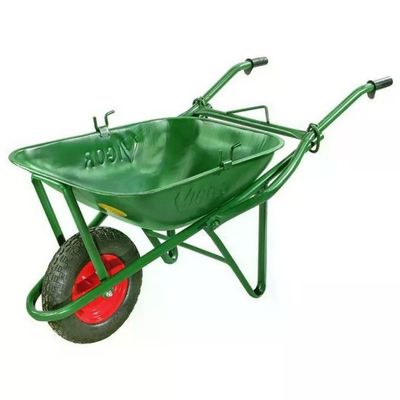 VIGOR-BLINKY Vigor Carriola per Montacarico Tubolare Vasca Ferro Verniciato 75 L Bordo Antinfortunistico Chiuso