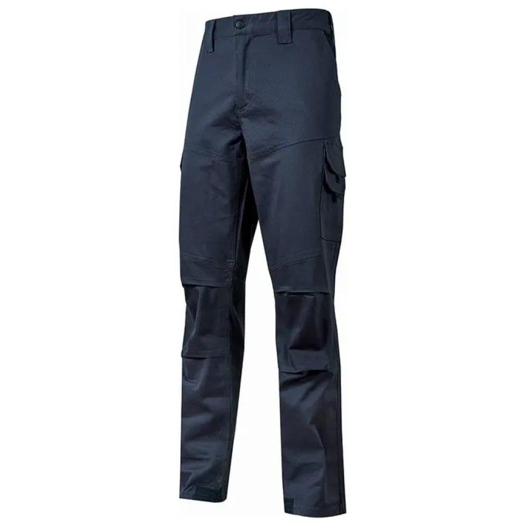 U-Power Guapo ST211WB Pantalone da Lavoro Slim Fit Blu, Taglia M