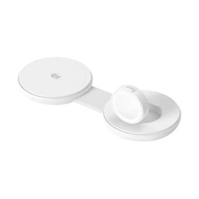 Conceptronic Caricatore Wireless Magnetico Pieghevole Qi2 25 W 2-in-1
